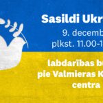 Valmierā notiks labdarības akcija “Sasildi Ukrainu!”